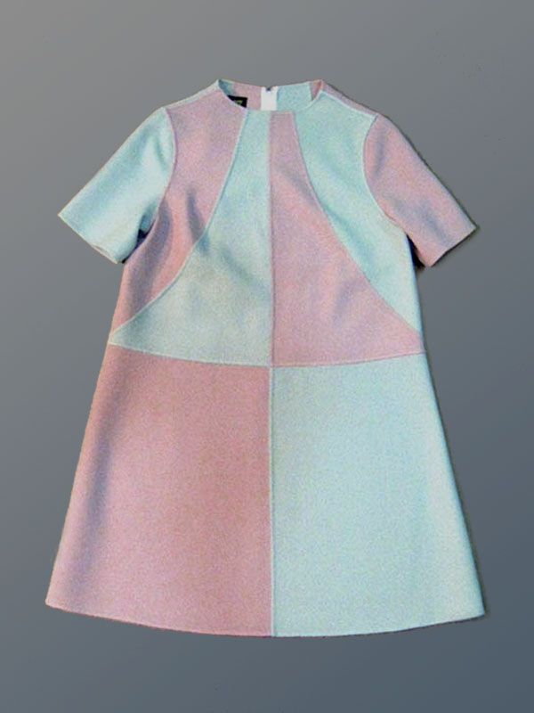 ６０年代風ドレス